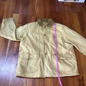 JC Higgins Vtg Hunting Chore Coat Sears &Roebuck Utility Mens Sz L-XL Thrashed